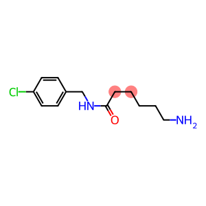 6-amino-N-[(4-chlorophenyl)methyl]hexanamide