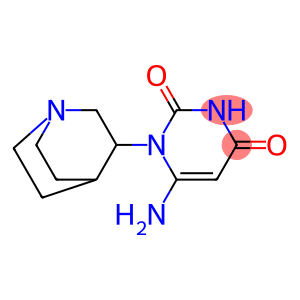 6-amino-1-{1-azabicyclo[2.2.2]octan-3-yl}-1,2,3,4-tetrahydropyrimidine-2,4-dione