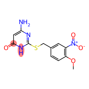 6-amino-2-{[(4-methoxy-3-nitrophenyl)methyl]sulfanyl}-3,4-dihydropyrimidin-4-one