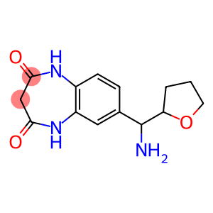 7-[amino(oxolan-2-yl)methyl]-2,3,4,5-tetrahydro-1H-1,5-benzodiazepine-2,4-dione