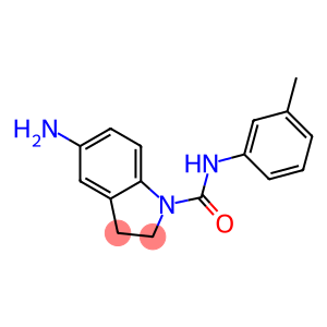 5-amino-N-(3-methylphenyl)-2,3-dihydro-1H-indole-1-carboxamide