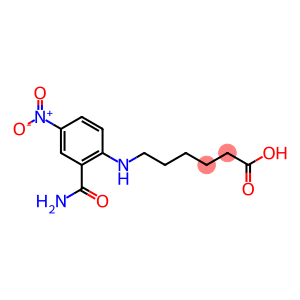 6-{[2-(aminocarbonyl)-4-nitrophenyl]amino}hexanoic acid