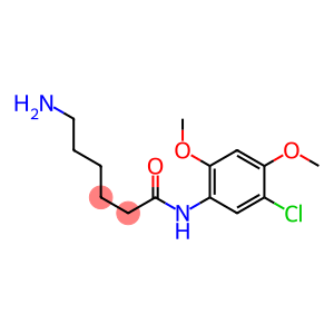 6-amino-N-(5-chloro-2,4-dimethoxyphenyl)hexanamide