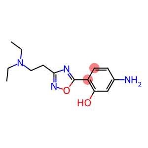 5-amino-2-{3-[2-(diethylamino)ethyl]-1,2,4-oxadiazol-5-yl}phenol