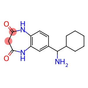 7-[amino(cyclohexyl)methyl]-2,3,4,5-tetrahydro-1H-1,5-benzodiazepine-2,4-dione