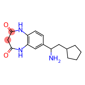 7-(1-amino-2-cyclopentylethyl)-2,3,4,5-tetrahydro-1H-1,5-benzodiazepine-2,4-dione