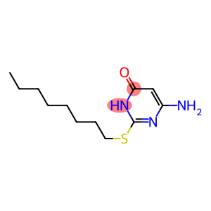 6-amino-2-(octylsulfanyl)-3,4-dihydropyrimidin-4-one