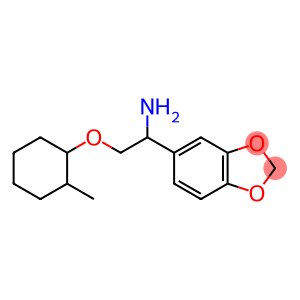 5-{1-amino-2-[(2-methylcyclohexyl)oxy]ethyl}-2H-1,3-benzodioxole