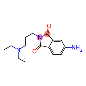 5-amino-2-[3-(diethylamino)propyl]-2,3-dihydro-1H-isoindole-1,3-dione