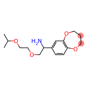 7-{1-amino-2-[2-(propan-2-yloxy)ethoxy]ethyl}-3,4-dihydro-2H-1,5-benzodioxepine