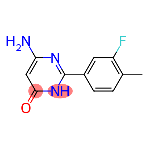 6-amino-2-(3-fluoro-4-methylphenyl)-3,4-dihydropyrimidin-4-one