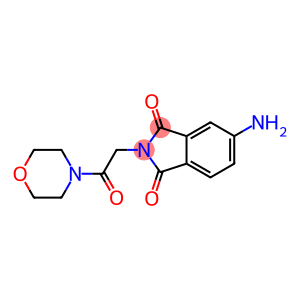 5-amino-2-[2-(morpholin-4-yl)-2-oxoethyl]-2,3-dihydro-1H-isoindole-1,3-dione