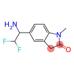 5-(1-amino-2,2-difluoroethyl)-1-methyl-2,3-dihydro-1H-indol-2-one