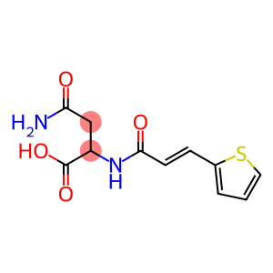 4-amino-4-oxo-2-{[(2E)-3-thien-2-ylprop-2-enoyl]amino}butanoic acid