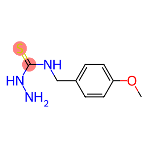 3-amino-1-[(4-methoxyphenyl)methyl]thiourea