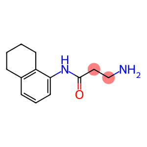 3-amino-N-(5,6,7,8-tetrahydronaphthalen-1-yl)propanamide