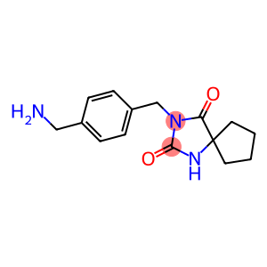 3-{[4-(aminomethyl)phenyl]methyl}-1,3-diazaspiro[4.4]nonane-2,4-dione