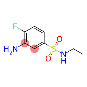 3-amino-N-ethyl-4-fluorobenzene-1-sulfonamide