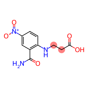 3-{[2-(aminocarbonyl)-4-nitrophenyl]amino}propanoic acid