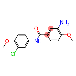 3-amino-N-(3-chloro-4-methoxyphenyl)-4-methoxybenzamide