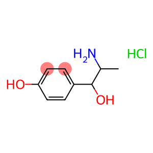 4-(2-amino-1-hydroxypropyl)phenol hydrochloride