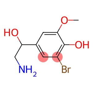 4-(2-amino-1-hydroxyethyl)-2-bromo-6-methoxyphenol