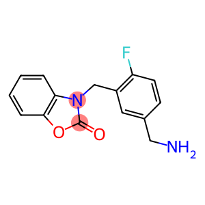 3-{[5-(aminomethyl)-2-fluorophenyl]methyl}-2,3-dihydro-1,3-benzoxazol-2-one