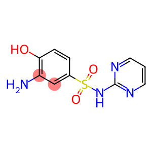 3-amino-4-hydroxy-N-(pyrimidin-2-yl)benzene-1-sulfonamide