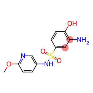 3-amino-4-hydroxy-N-(6-methoxypyridin-3-yl)benzene-1-sulfonamide