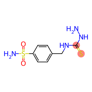 3-amino-1-[(4-sulfamoylphenyl)methyl]thiourea