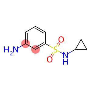 3-amino-N-cyclopropylbenzene-1-sulfonamide