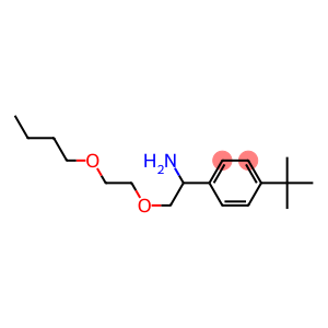 1-[1-amino-2-(2-butoxyethoxy)ethyl]-4-tert-butylbenzene