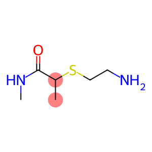 2-[(2-aminoethyl)sulfanyl]-N-methylpropanamide