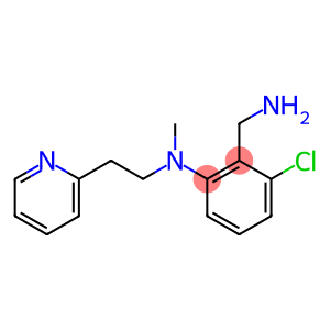 2-(aminomethyl)-3-chloro-N-methyl-N-[2-(pyridin-2-yl)ethyl]aniline