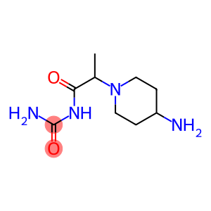 [2-(4-aminopiperidin-1-yl)propanoyl]urea