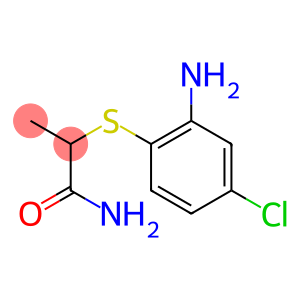 2-[(2-amino-4-chlorophenyl)sulfanyl]propanamide