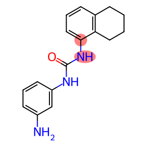 1-(3-aminophenyl)-3-5,6,7,8-tetrahydronaphthalen-1-ylurea