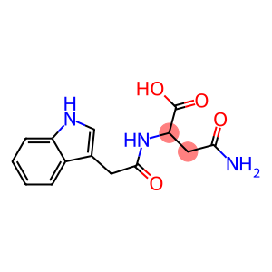 4-amino-2-[(1H-indol-3-ylacetyl)amino]-4-oxobutanoic acid