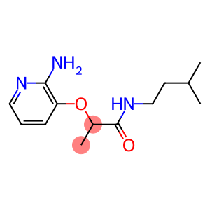 2-[(2-aminopyridin-3-yl)oxy]-N-(3-methylbutyl)propanamide