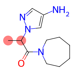 2-(4-amino-1H-pyrazol-1-yl)-1-(azepan-1-yl)propan-1-one