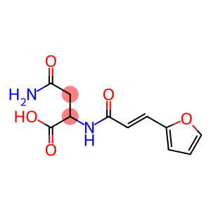 4-amino-2-{[(2E)-3-(2-furyl)prop-2-enoyl]amino}-4-oxobutanoic acid