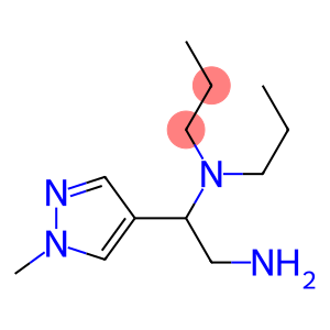 [2-amino-1-(1-methyl-1H-pyrazol-4-yl)ethyl]dipropylamine