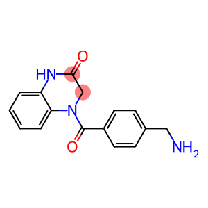 4-{[4-(aminomethyl)phenyl]carbonyl}-1,2,3,4-tetrahydroquinoxalin-2-one