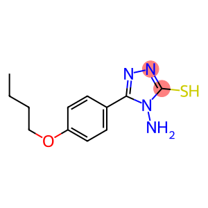 4-amino-5-(4-butoxyphenyl)-4H-1,2,4-triazole-3-thiol