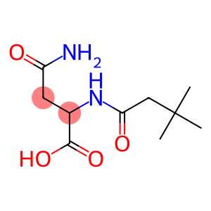 4-amino-2-[(3,3-dimethylbutanoyl)amino]-4-oxobutanoic acid