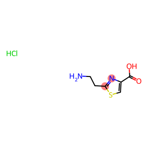 2-(2-AMINOETHYL)-1,3-THIAZOLE-4-CARBOXYLIC ACID HYDROCHLORIDE