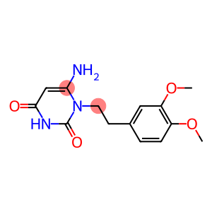 6-AMINO-1-[2-(3,4-DIMETHOXY-PHENYL)-ETHYL]-1H-PYRIMIDINE-2,4-DIONE