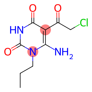 6-AMINO-5-(CHLOROACETYL)-1-PROPYLPYRIMIDINE-2,4(1H,3H)-DIONE