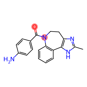 (4-aminophenyl)(2-methyl-4,5-dihydrobenzo[b]imidazo[4,5-d]azepin-6(1H)-yl)methanone