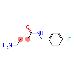 4-amino-N-(4-fluorobenzyl)butanamide